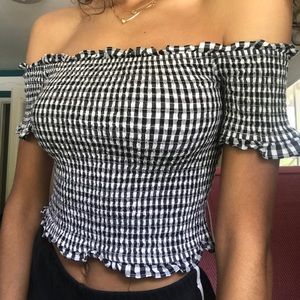 off the shoulder top